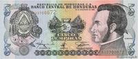 HONDURAS 5 Lempiras HONDURAS 5 Lempiras 1996 NEUF -