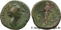 LES ANTONINS (96 après J.C. à 192 après J.C.) Sesterce FAUSTINE MÈRE Rome 141 (32mm, 22,48g, 12h) -