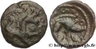 FRANCE Bronze au cheval et au sanglier, “type des dépôts AMBIENS (Région d'Amiens) Amiens (80) c. 60-40 AC. (14mm, 1,93g, 6h) -