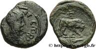 FRANCE Bronze ATECTORI (quadrans) SANTONS / CENTRE-OUEST, Incertaines c. 40 AC. (14,5mm, 1,35g, 6h) -