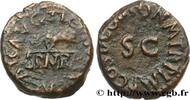 LES JULIO-CLAUDIENS (27 avant J.C. à 69 après J.C. Quadrans CLAUDE Rome 42 (16,5mm, 3,36g, 7h) -