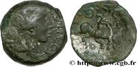 FRANCE Bronze SVTICCOS, classe IV au cheval VÉLIOCASSES (Région du Vexin normand) c. 50-40 AC. (15,5mm, 3,53g, 10h) -