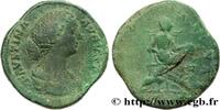 LES ANTONINS (96 après J.C. à 192 après J.C.) Sesterce FAUSTINE JEUNE Rome 165-175 (32mm, 24,62g, 6h) -