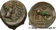 FRANCE Bronze ATECTORI (quadrans) SANTONS / CENTRE-OUEST, Incertaines c. 40 AC. (14mm, 1,81g, 11h) -