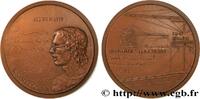 FRANCE Médaille, Bryan Allen, Le Gossamer Albatross, n°5 AÉRONAUTIQUE - AVIATION : AVIATEURS & AVIONS 1981 (75,5mm, 195,07g, 12h) -
