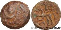 FRANCE Bronze au cheval AMBIENS (Région d'Amiens) Amiens (80) c. 60-40 AC. (16mm, 2,56g, 11h) -