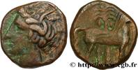 Classique 2 (400 à 350 avant J.C.) Unité de bronze ZEUGITANE - CARTHAGE Carthage, Zeugitane c. 400-350 AC. (13,5mm, 2,50g, 12h) -