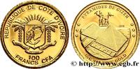CÔTE D'IVOIRE 100 Francs CFA Proof Pyramides de Gizeh CÔTE D'IVOIRE 2018 (11mm, 0,50g, 12h) -
