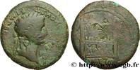 LES JULIO-CLAUDIENS (27 avant J.C. à 69 après J.C. As à l'autel de Lyon TIBÈRE Lyon c. 12-14 AD. (26,5mm, 9,78g, 7h) -