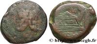 LA RÉPUBLIQUE (280 avant J.C. à 27 avant J.C.) As RÉPUBLIQUE ROMAINE - ANONYMES Rome 189-180 AC. (34mm, 36,76g, 2h) -