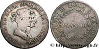 ITALIE - PRINCIPAUTÉ DE LUCQUES ET PIOMBINO - FÉLI 5 Franchi Elise et Félix Baciocchi ITALIE - PRINCIPAUTÉ DE LUCQUES ET PIOMBINO - FÉLIX BACCIOCHI et ÉLISA BONAPARTE Florence 1808 (37mm, 24,36g, 6h) -