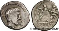 LA RÉPUBLIQUE (280 avant J.C. à 27 avant J.C.) Denier TITURIA Rome 89 AC. (19mm, 3,96g, 2h) -