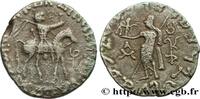 LES TERRITOIRES PÉRIPHÉRIQUES (ARABO-BYZANTINES, C Tétradrachme bilingue SCYTHIE - ROYAUME INDO-SCYTHE - AZÈS Taxila c. 35-19 AC (25mm, 8,40g, 9h) -