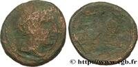 LA RÉPUBLIQUE (280 avant J.C. à 27 avant J.C.) Semuncia RÉPUBLIQUE ROMAINE - ANONYMES Rome ou Italie c. 215-212 AC. (20,5mm, 5,00g, 1h) -