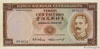 TIMOR 100 Escudos TIMOR 100 Escudos 1959 SPL+ -