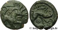 FRANCE Bronze au cheval et au sanglier, “type des dépôts AMBIENS (Région d'Amiens) Amiens (80) c. 60-40 AC. (14mm, 2,48g, 3h) -