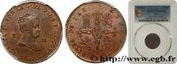 ESPAGNE - ROYAUME D'ESPAGNE - ISABELLE II 2 Maravedis 1838/1738 ESPAGNE - ROYAUME D'ESPAGNE - ISABELLE II Jubia 1838 (19,1mm, 2,51g, 12h) -