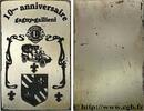 FRANCE Médaille, 10e anniversaire gagny-gallieni, Lions c CLUBS PHILANTHROPIQUES : LIONS CLUB, ROTARY, ETC. n.d. (85mm, 155,53g, 12h) -