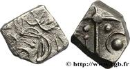 FRANCE Drachme “à la tête triangulaire”, S. - CADURQUES (région de Cahors) IIe-Ier siècle av. J.-C (10mm, 1,82g, 1h) -