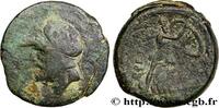 Hellénistique 1 (323 à 188 avant J.C.) Sextans BRUTTIUM - BRUTTII - LES BRETTIENS Locres ou Crotone, Bruttium c. 208-203 AC. (26mm, 13,91g, 9h) -
