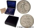 FRANCE Piéfort nickel de 1/2 franc Semeuse PIÉFORTS Pessac 1971 (19,5mm, g, 6h) -
