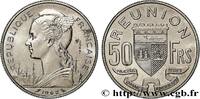 ÎLE DE LA RÉUNION Essai 50 Francs ÎLE DE LA RÉUNION Paris 1962 (24mm, 5,25g, 6h) -
