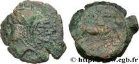 FRANCE Bronze NIREI au cheval et à l’aigle VÉLIOCASSES (Région du Vexin normand) c. 50-40 AC. (15mm, 2,76g, 6h) -