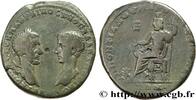 LES SÉVÈRES (193 après J.C. à 235 après J.C.) Pentassaria MACRIN et DIADUMÉNIEN Marcianopolis, Mésie Inférieure 217-218 (27mm, 11,09g, 1h) -
