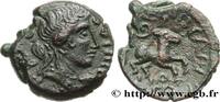 FRANCE Bronze SVTICCOS, classe IV au cheval VÉLIOCASSES (Région du Vexin normand) c. 50-40 AC. (15,5mm, 3,22g, 3h) -