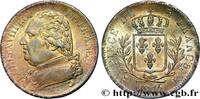 FRANCE 5 francs Louis XVIII, buste habillé LOUIS XVIII Bayonne 1814 (37,14mm, 24,87g, 6h) -