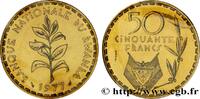 RWANDA Essai de 50 Francs RWANDA Paris 1977 (29mm, g, 6h) -