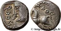 FRANCE Denier Q. DOCI/SAM F SÉQUANES (Région de Besançon) c. 57-50 AC. (12mm, 1,97g, 8h) -