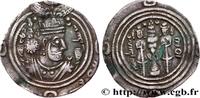 Post-hellénistique 2 (227 à 650 après J.C.) Drachme SASSANIDES - ROYAUME SASSANIDE - CHOSROÈS II Furat-i-Mesham (PL) 615 (25,5mm, 2,36g, 9h) -