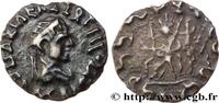 Hellénistique 2 (188 à 30 avant J.C.) Drachme bilingue BACTRIANE - ROYAUME DE BACTRIANE - HERMAIOS Atelier incertain du Gandhara c. 55-45 AC. (15mm, 1,50g, 12h) -