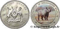 OUGANDA 1000 Shillings Proof Rhinocéros OUGANDA 1996 (38mm, 28,29g, 12h) -