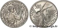 ÉTATS DE L'AFRIQUE CENTRALE Essai de 500 Francs lettre ‘C’ Congo ÉTATS DE L'AFRIQUE CENTRALE Paris 1976 (28mm, 8,98g, 6h) -