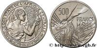 ÉTATS DE L'AFRIQUE CENTRALE Essai de 500 Francs femme / antilope lettre ‘D’ Ga ÉTATS DE L'AFRIQUE CENTRALE Paris 1976 (28mm, 9,09g, 6h) -