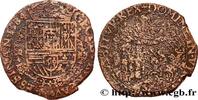 FRANCE Bureau des Finances PAYS-BAS ESPAGNOLS - COMTÉ DE FLANDRE - PHILIPPE II D'ESPAGNE 1584 (25mm, 4,18g, 3h) -