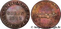 FRANCE Famille Sorin, joailliers et consul des marchands CORPORATIONS 1712 (29mm, 6,02g, 6h) -