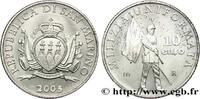 RÉPUBLIQUE DE SAINT- MARIN Belle Épreuve 10 Euro MILICE DE SAINT-MARIN EN UNI RÉPUBLIQUE DE SAINT- MARIN Rome 2005 (34mm, 22g, 12h) -