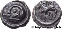 FRANCE Potin TOC au cheval SÉQUANES (Région de Besançon) c.58-50 AC. (15mm, 2,22g, 6h) -