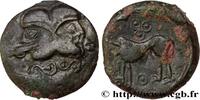 FRANCE Bronze à la tête janiforme, classe II aux annelets SUESSIONS (région de Soissons) c. 50-40 AC. (17mm, 3,18g, 4h) -