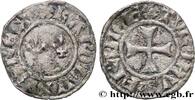 FRANCE Denier tournois CHARLES VII LE VICTORIEUX Troyes n.d. (17,5mm, 0,87g, 6h) -