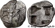 Classique 1 (480 à 400 avant J.C.) Dixième de statère ou trihemiobole THRACE - ÎLES DE THRACE - THASOS Thasos, Thrace c. 480 AC. (11mm, 0,98g, h) -