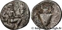 Classique 2 (400 à 350 avant J.C.) Trihemiobole THRACE - ILES DE THRACE - THASOS Thasos, Thrace c. 404-355 AC. (11,5mm, 0,72g, 1h) -