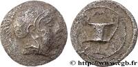 Classique 1 (480 à 400 avant J.C.) Obole ÉOLIDE - ÎLE DE LESBOS - METHYMNA Methymna, Lesbos c. 450/440 - 406 AC. (8mm, 0,36g, 7h) -