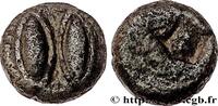 Classique 1 (480 à 400 avant J.C.) Hemiobole ou tetartemorion ÉOLIDE - ÎLE DE LESBOS - METHYMNA Methymna, Lesbos c. 450 AC. (5,5mm, 0,25g, h) -