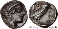 Classique 1 (480 à 400 avant J.C.) Tétradrachme ATTIQUE - ATHÈNES Athènes c. 430 AC. (25mm, 17,14g, 9h) -