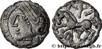 FRANCE Denier KALETEDOY, au delta renversé LINGONS (Région de Langres) c. 80-50 AC. (12,5mm, 1,58g, 2h) -