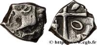 FRANCE Drachme “à la tête cubiste”, S. 1 VOLQUES TECTOSAGES (région de Toulouse) c. 121-52 AC. (13mm, 2,59g, 7h) -
